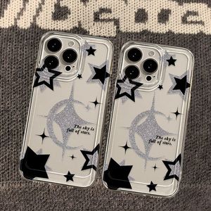 Glitter Moon Star Printing a prueba de golpes Space TPU Funda para teléfono móvil para <span class=keywords><strong>Iphone</strong></span> 8 X Xr Xs 11 12 <span class=keywords><strong>13</strong></span> 14 15 16 17 Pro Max - Product Image 3