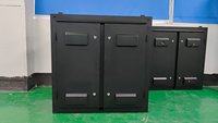 Armoire tout acier 960 pour extérieur P3.076, solide, économique, revêtement antirouille, bonne dissipation thermique et entièrement étanche.