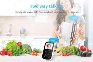 Moniteur vidéo sans fil 2.4G pour bébé avec écran Audio bidirectionnel Smart Cheap Baby Monitoring <span class=keywords><strong>Camera</strong></span> Night Vision - Product Image 6