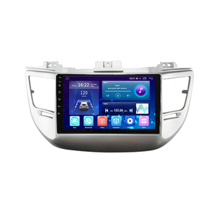 Autoradio stéréo Android 11 4G DSP pour Hyundai Tucson/IX35 3 2015-2018 Lecteur DVD 9 pouces avec cadre de voiture multimédia - Product Image 1