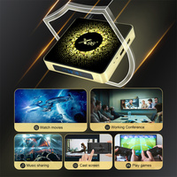 Boîtier TV de streaming en gros X96 X10 Android 11.0 Amlogic S928X Quad Core A55, 8K WIFI6 BT 4+32GB 8+64GB, Décodeur intelligent
