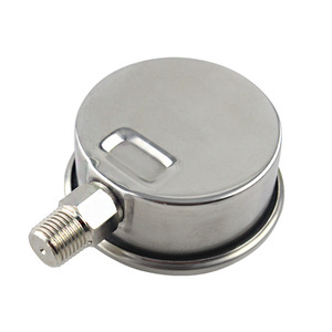 SHY SHY-YN60 EN 837-1 스테인레스 스틸 압력 게이지 0-400 바 0-6000 PSI <span class=keywords><strong>KL1.6</strong></span> 하단 장착 - Product Image 2