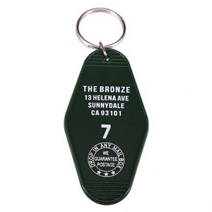 Personalized <b>Custom</b> Motel Hotel <b>Key</b> Keychain Gift with Logo or Numbers, for Motel, Casino or Resort, Wedding Gift. - Product Image 5