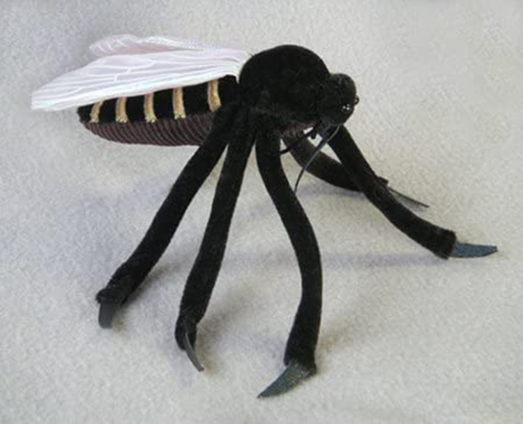 Generisch – Peluche Anti-moustique En Forme D'insecte, 25 Cm, Peluche Humoristique Et Décorative, Original Pour Cadeau