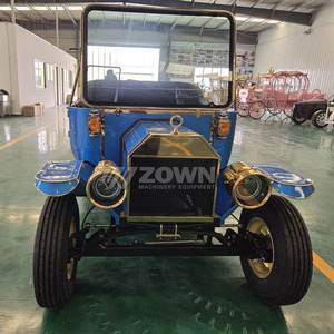 Voiture électrique classique vintage, voitures classiques de luxe modernes, design créatif, 4 roues, 4-6 places pour événements de mariage - Product Image 3