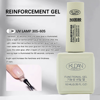 Vernis à ongles gel UV mat longue durée KUDAN 2026, logo personnalisable, couche de finition et de base pour nail art, vente en gros en Chine