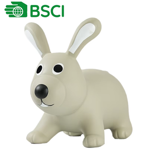 Jouets gonflables pour enfants en forme de lapin mignon, à chevaucher, pour l'extérieur, unisexe, avec service de personnalisation des matériaux - Product Image 6