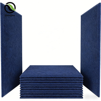 QIANQIAO Panneaux acoustiques en fibre de polyester haute densité, écologiques, insonorisés et ignifuges, sur mesure, pour hôtel et studio