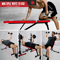 Banc de musculation réglable pour la maison, banc d'entraînement pliable, bancs de musculation réglables