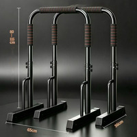 Station de musculation multifonctionnelle pour tractions et dips, support pour pompes, base à ventouses, capacité de charge 50 kg, fitness à domicile
