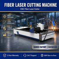 Máquinas de Corte Láser de Fibra CNC de Plataforma Única con Software de Anidamiento Automático para Producción de Chapa Metálica