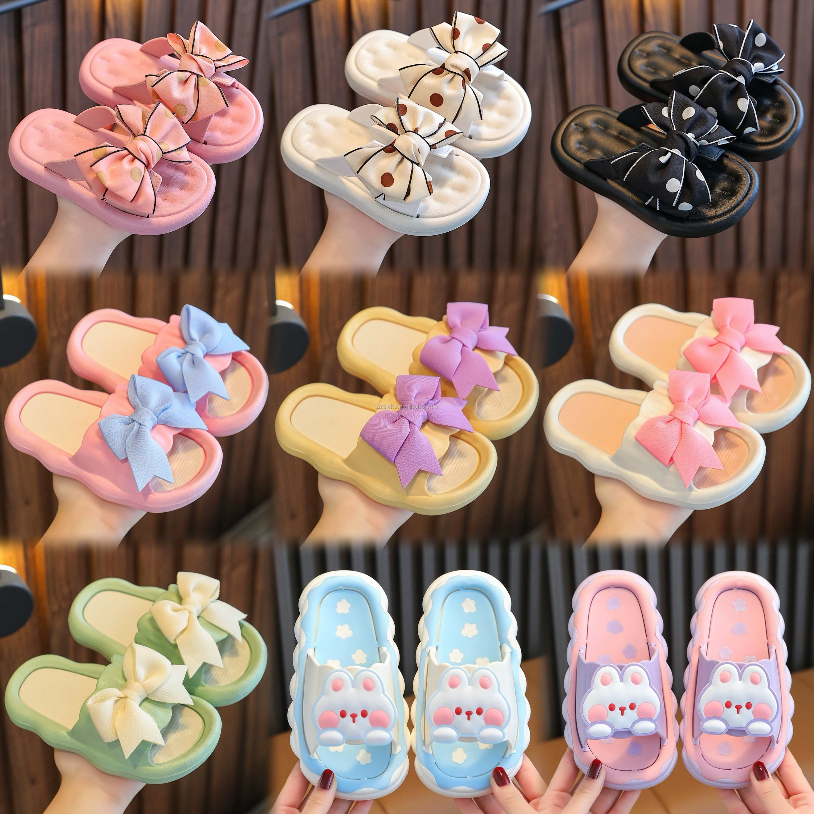 Factory Direct Sales of Summer Children's Girls and Boys Slippers, Children's Anti-slip Soft-soled Children's Slippers, Cartoon