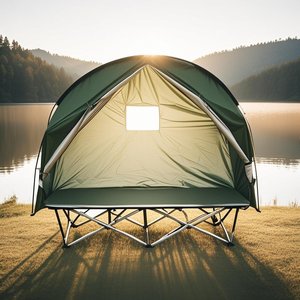 Tenda per culla impermeabile per 1 persona, tenda <span class=keywords><strong>da</strong></span> campeggio portatile pieghevole per tenda <span class=keywords><strong>da</strong></span> terra, tenda <span class=keywords><strong>da</strong></span> pesca all'aperto costruita su culla o <span class=keywords><strong>da</strong></span> usare <span class=keywords><strong>da</strong></span> solo - Product Image 3