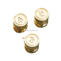 1-10 Mini sceaux 12 mm, tampons à cachet de cire numériques, personnalisables avec logo
