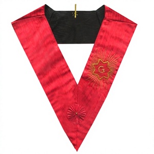 Delantal Masónico de la Segunda Orden del Rito Francés - Unisex para Adultos, Elegante Vestimenta Masónica - Product Image 1