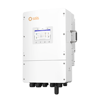 Système solaire hybride Solis 5kw 10kw 20kw 30kw Version américaine Onduleur à phase divisée et système de stockage d'énergie à batterie au lithium