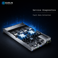 Serveur d'infrastructure d'entreprise FusionServer 2258 V7 2U en rack pour les applications professionnelles, le hébergement Web et les bureaux PME