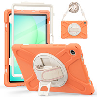 Étui de protection robuste pour tablette Armor Stand pour Samsung Galaxy Tab A11 Plus SM-X230 X233 X235 SM-X236B A11+