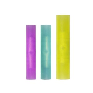 Terminales tubulares aislados serie Bv, conectores de cobre, adaptadores de enchufe prensados en frío para cableado eléctrico - Product Image 1