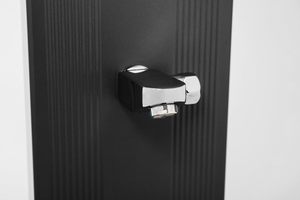 <span class=keywords><strong>Douche</strong></span> <span class=keywords><strong>solaire</strong></span> Steinbach Slim Line noire en PVC pour jardin, réservoir en aluminium de 30 L, pomme de <span class=keywords><strong>douche</strong></span> autonettoyante - 2,25 m, extérieur - Product Image 3