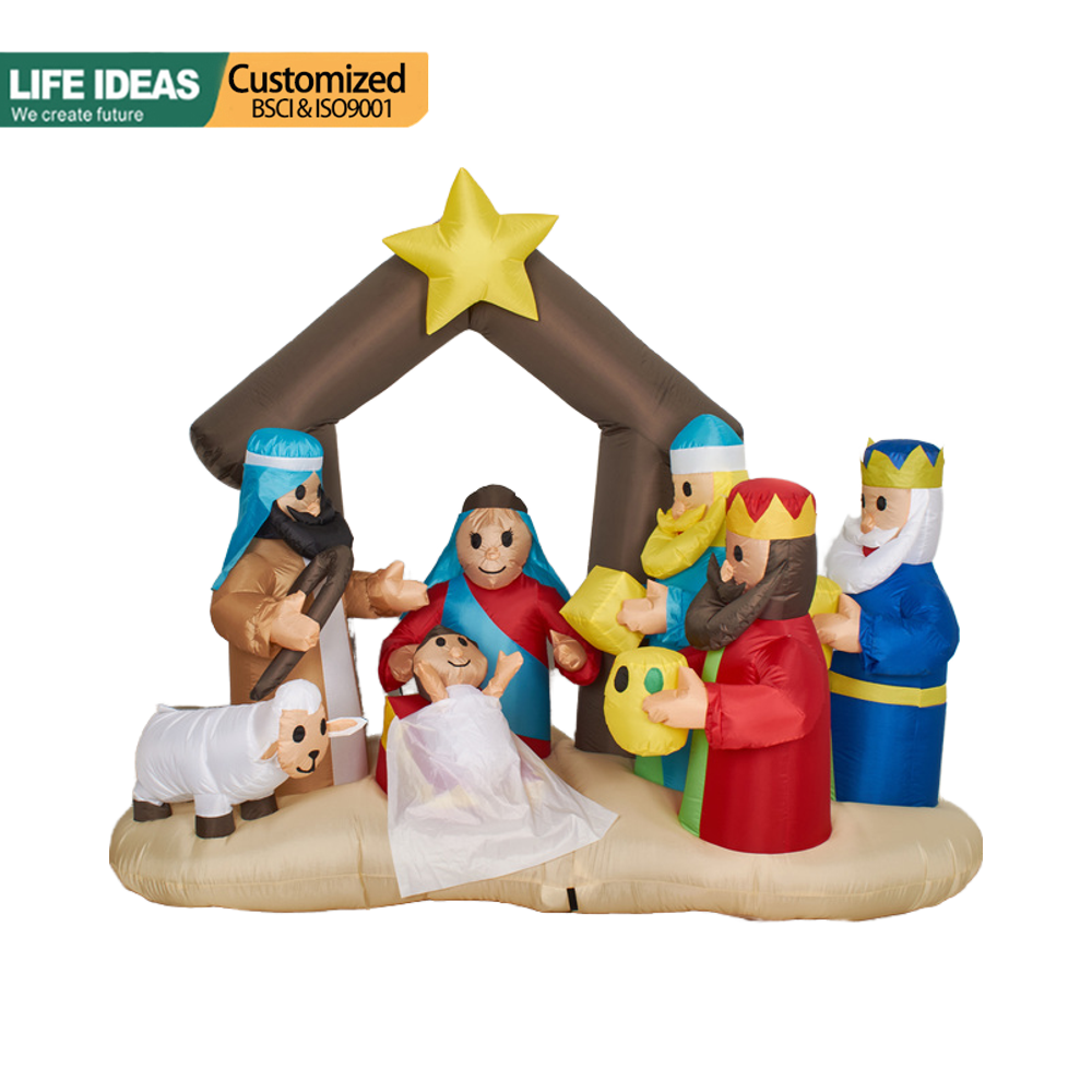 6FT inflable Navidad Natividad