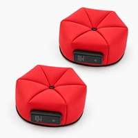 Topi Perawatan Rambut LED Merah Tanpa Kabel, Dapat Diisi Ulang, Perangkat Perawatan Kulit Kepala yang Dapat Dipakai untuk Merek E-commerce, OEM, Grosir