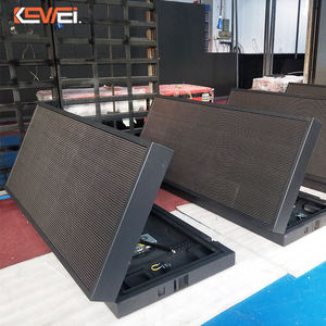 Pantalla LED <span class=keywords><strong>de</strong></span> doble cara, marco <span class=keywords><strong>de</strong></span> pantalla electrónica, columna magnética <span class=keywords><strong>de</strong></span> alquiler impermeable, 5mm, 6mm para publicidad al aire libre, gasolinera - Product Image 3