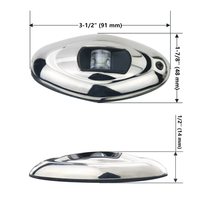 IP67 imperméabilisent les lumières de navigation marines de bateau du matériel 12V LED pour le yacht de bateau