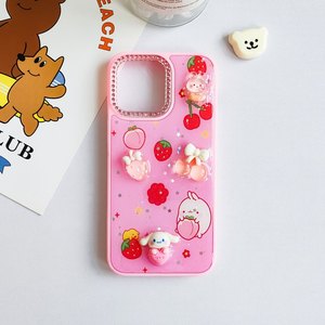 Popolare <span class=keywords><strong>di</strong></span> fabbrica 3D Stereoscopic foro TPU simpatico cartone animato figurina <span class=keywords><strong>di</strong></span> te custodie mobili <span class=keywords><strong>per</strong></span> <span class=keywords><strong>Iphone</strong></span> 16 Samsung A15 <span class=keywords><strong>Cover</strong></span> del telefono - Product Image 2