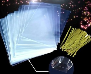 Bolsas Planas de Celofán Transparente BOPP de 280*350mm, con Cierre Hermético, Certificación BRC/ISO, para Pan, Dulces y Galletas - Product Image 2