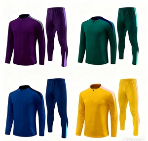 Top Thái Áo khoác bóng đá đào tạo đồng phục phiên bản tùy chỉnh mbappeer benzemaes người đàn ông Bóng Đá đồng phục bóng đá thể thao phù hợp với bộ - Product Image 1