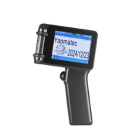 Impresora de Inyección de Tinta Portátil Yaomatec de 12.7mm, Máquina de Codificación de Códigos QR y Fechas de Caducidad para Impresión en Cajas de Cartón y Embalajes