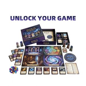 FUXI GAME Magical Academy Trials, jeu de société coopératif, cartes en carton couleur, éducatif, divertissement familial, 2 joueurs - Product Image 2