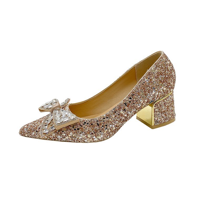 Gold glitter 4.5 cm