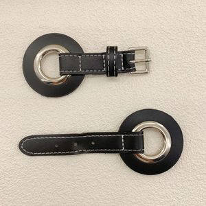 Heart Shape Ring Metal Leather Pair Buckles Leather Toggle Clasp for Women Garment Belts Luggage Apparel Accessories Wholesale - Product Image 2