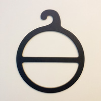Custom Eco-friendly Paper Board Hanger Scarves Storage Hooks Hangers Cardboard Scarf Hangers With Logo Printing