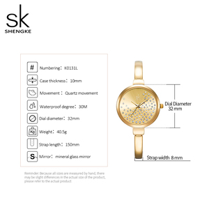 Reloj con logotipo personalizado, relojes de lujo para mujer, pulsera de marca para mujer, reloj de pulsera impermeable para niña, relojes de cuarzo - Product Image 4