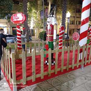 Décoration <span class=keywords><strong>de</strong></span> Noël Candyland, décoration commerciale pour centre commercial, grande décoration <span class=keywords><strong>de</strong></span> bonbons, <span class=keywords><strong>canne</strong></span> en <span class=keywords><strong>fibre</strong></span> <span class=keywords><strong>de</strong></span> <span class=keywords><strong>verre</strong></span> colorée - Product Image 5
