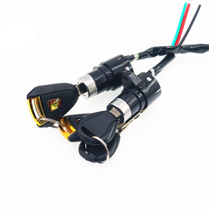 Serrure à clé électrique universelle pick serrure électrique pour moto scooter électrique e-bike serrure de <span class=keywords><strong>porte</strong></span> étanche pièces de rechange électriques - Product Image 2