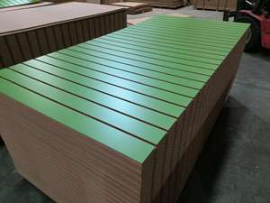 Mdf מדף slatwall גונדולה תצוגה - Product Image 4