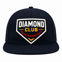 Gorra de béisbol para pedidos al por mayor, de poliéster/algodón, 6 paneles, visera curva, bordado de Home Plate, paquete minorista, para adultos, deportiva, personalizada, estilo urbano