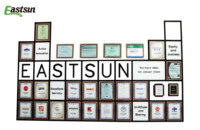 Présentoir de vente en gros personnalisé en carton kraft ondulé rectangulaire pour lunettes, présentoir lumineux pour lunettes de lecture, étagère de présentation de lunettes