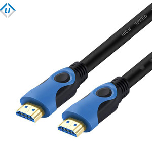 <span class=keywords><strong>Cable</strong></span> hdmi trenzado de nailon negro chapado en oro, 8k, 24K, macho <span class=keywords><strong>a</strong></span> macho - Product Image 6