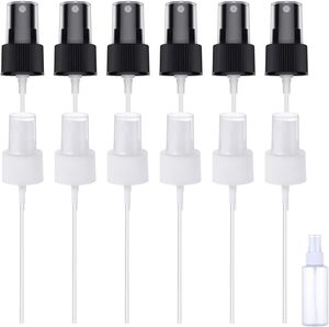 <b>Disc</b> Cap Mist Spray Pump 18/410 20/410 24/410 White Black Non Spill Perfume Spray Nozzle for <b>Plastic</b> Bottle 100pcs - Product Image 1