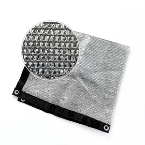 Buiten Geweven Gaas Netto Schaduwsnelheid 75% 80% 95% Zon Reflecterende Zilveren Aluminiumfolie Doek Voor Kas - Product Image 5