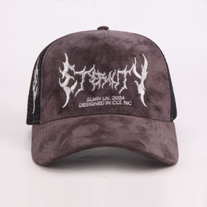 Gorras <span class=keywords><strong>de</strong></span> Malla <span class=keywords><strong>de</strong></span> Gamuza Bordadas en 3D Personalizadas, Gorra Trucker, Gorra <span class=keywords><strong>de</strong></span> Terciopelo Moderna <span class=keywords><strong>para</strong></span> <span class=keywords><strong>Hombre</strong></span> <span class=keywords><strong>para</strong></span> Deportes <span class=keywords><strong>de</strong></span> <span class=keywords><strong>Verano</strong></span> - Product Image 3