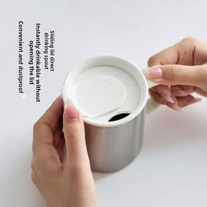 Modern Design f Stainless Steel Insulated <b>Mug</b> Office Coffee Drinking Water Cup for Office Use - Product Image 5