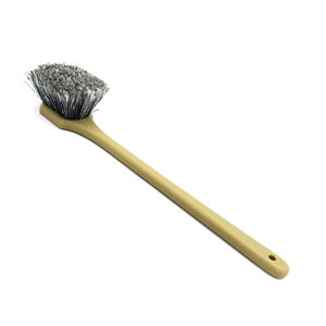 Fibre PVC 20 pouces longue poignée voiture pneu moyeu jante pneu roue rondelle détaillant brosse de nettoyage - Product Image 1