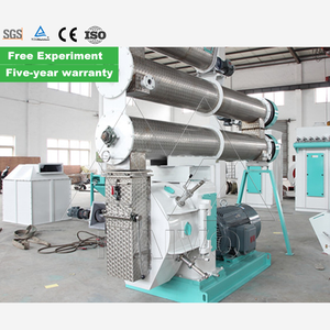 1,5-2 T/H Máquina de España Hacer Pellets Molde de anillo horizontal de madera Máquina de pellets de biomasa - Product Image 1