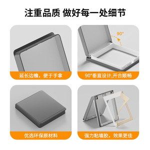Model 86 Waterproof Cover 103x118x12mm PC Material Minimalist Design <b>Bathroom</b> <b>Socket</b> Protective Box Easy Installation - Product Image 3